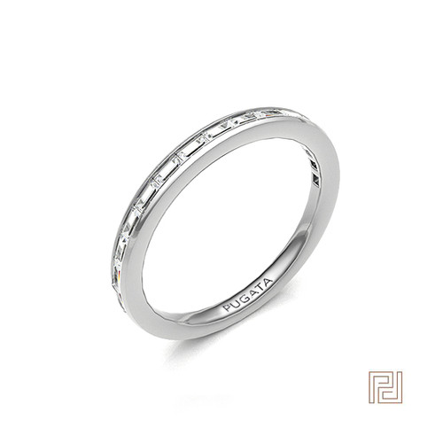 Channel Set Baguette Eternity Ring