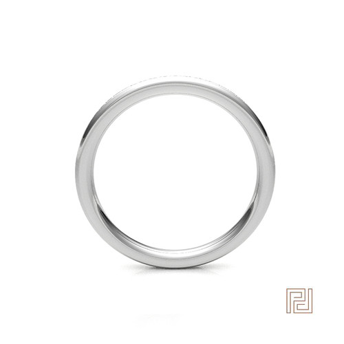 Grain Set Round Eternity Ring – view 4