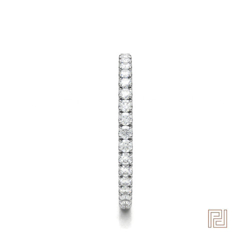 Micro Set Round Eternity Ring – view 2