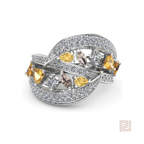 Platinum Destiny Dress Ring – view 2