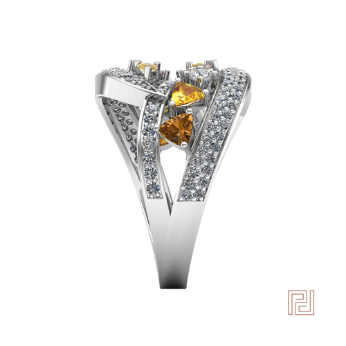 Platinum Destiny Dress Ring – view 4