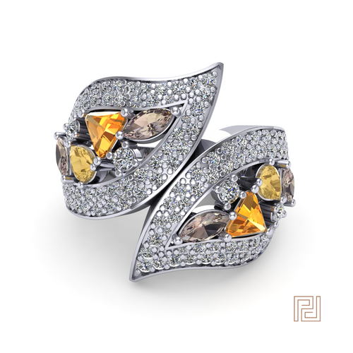 Platinum Intense Destiny Dress Ring – view 2