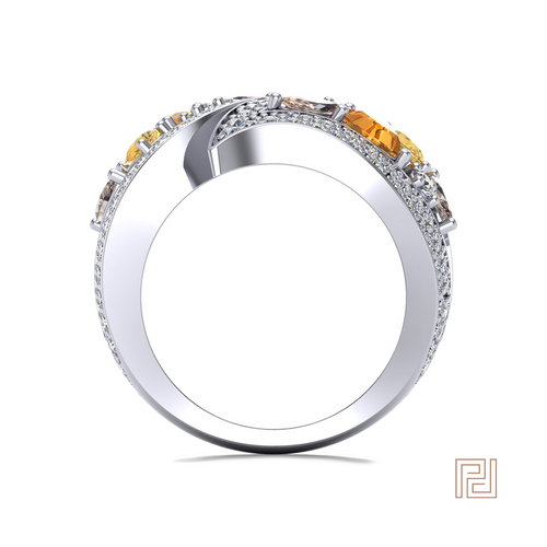 Platinum Intense Destiny Dress Ring – view 3