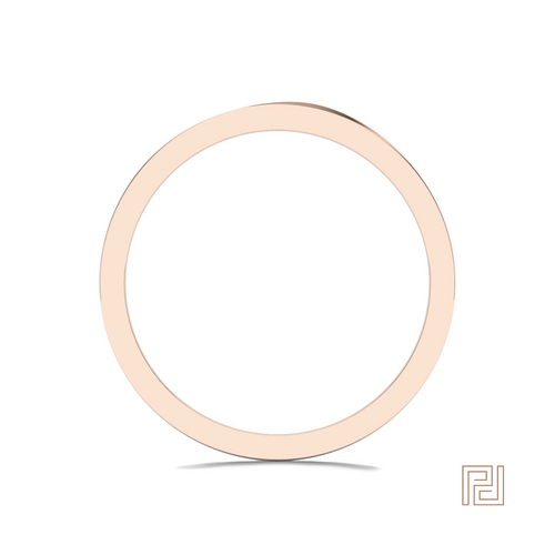 Rose Gold Wave Ring – view 3