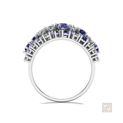 White Gold Skyfall Dress Ring – view 2